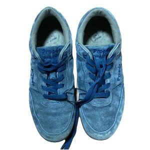 Propét Washable Walker Blue Leather Women's‎ Athletic Sneakers W3840